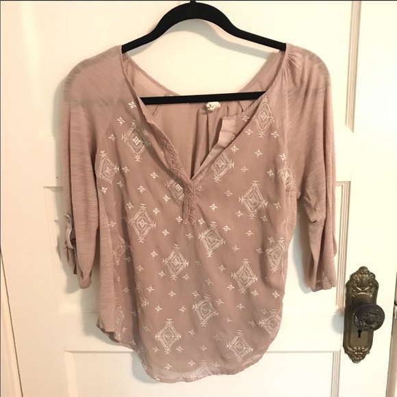 Anthropologie Tiny Embroidered Top - Picture 3 of 6